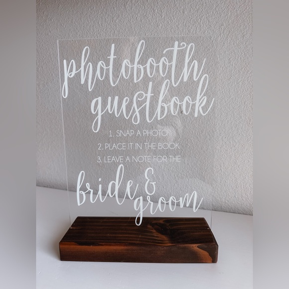 Photo Booth Guestbook Sign - Picture 3 of 4